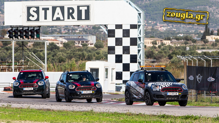 MINI: Στα… 306 άλογα η ιπποδύναμη των νέων εκδόσεων John Cooper Works – Τις οδηγούμε στα Μέγαρα